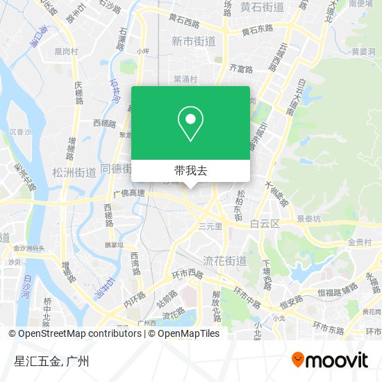 星汇五金地图