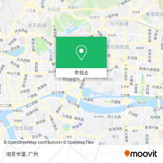 湖景华厦地图