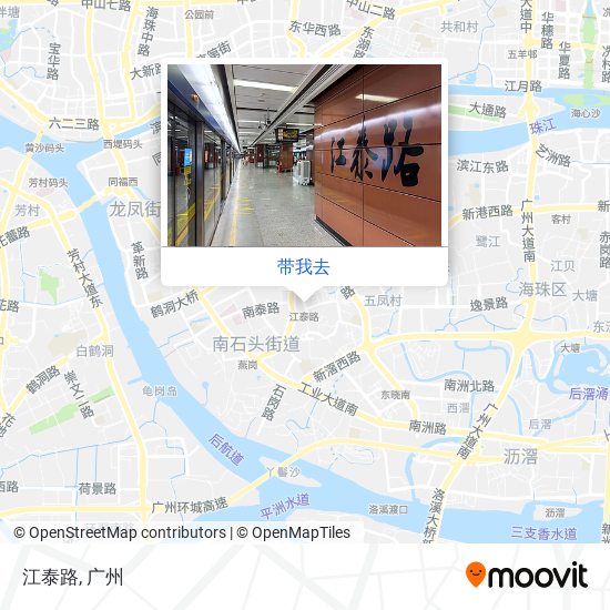 江泰路地图