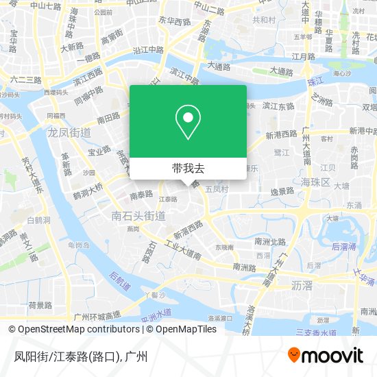 凤阳街/江泰路(路口)地图