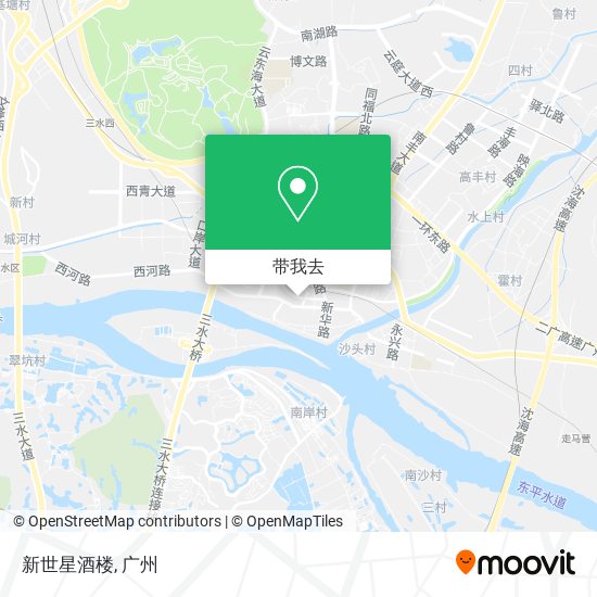 新世星酒楼地图