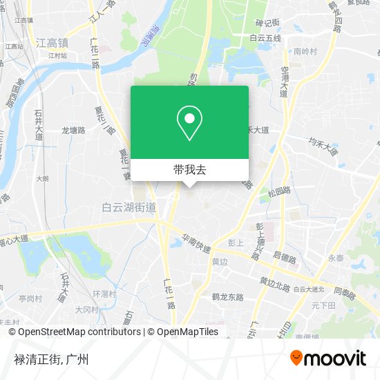 禄清正街地图