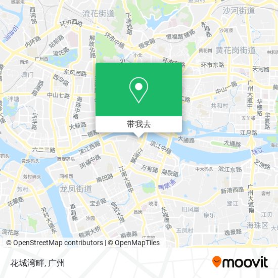 花城湾畔地图