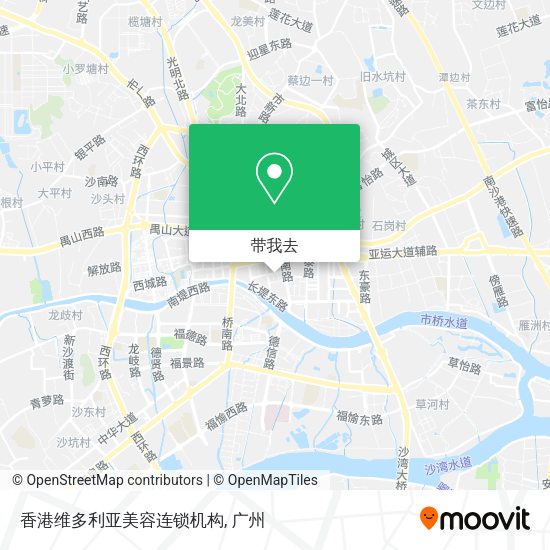 香港维多利亚美容连锁机构地图