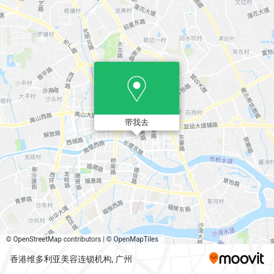 香港维多利亚美容连锁机构地图