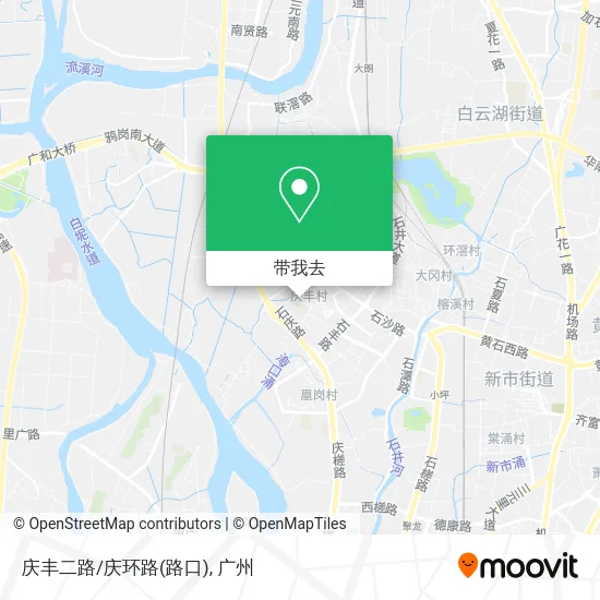 庆丰二路/庆环路(路口)地图