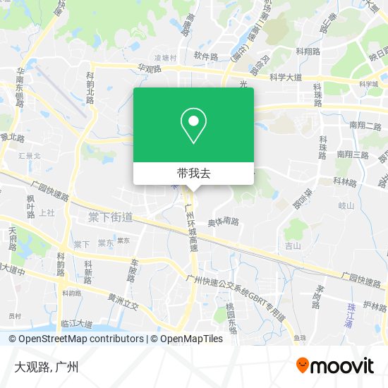 大观路地图