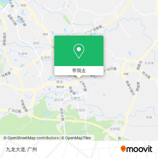 九龙大道地图