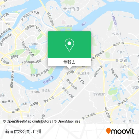 新造供水公司地图