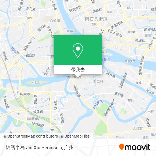 锦绣半岛 Jin Xiu Peninsula地图