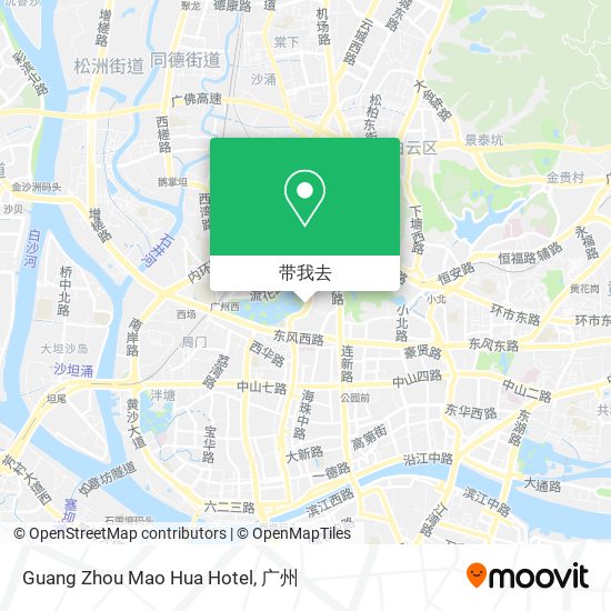 Guang Zhou Mao Hua Hotel地图