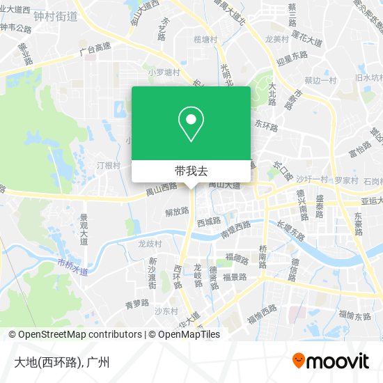 大地(西环路)地图