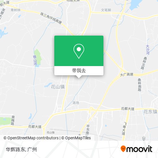 华辉路东地图