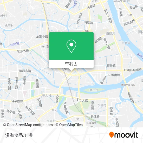 溪海食品地图