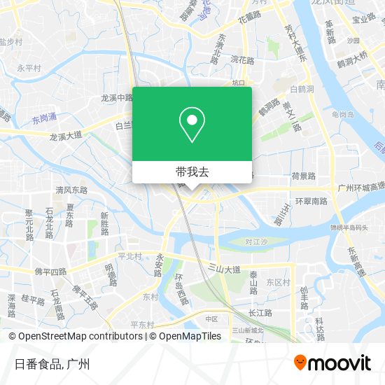 日番食品地图