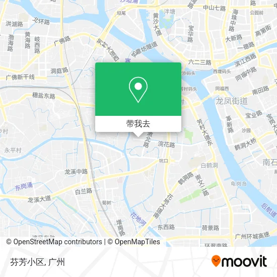 芬芳小区地图