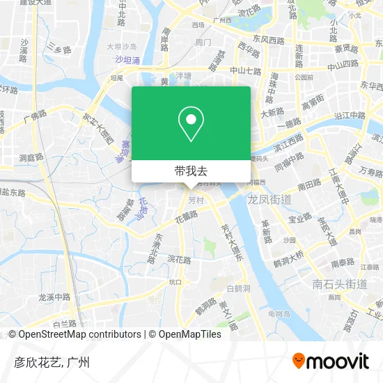 彦欣花艺地图