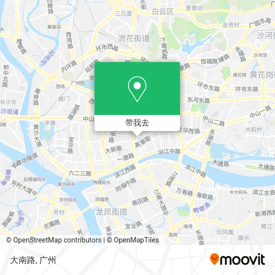 大南路地图