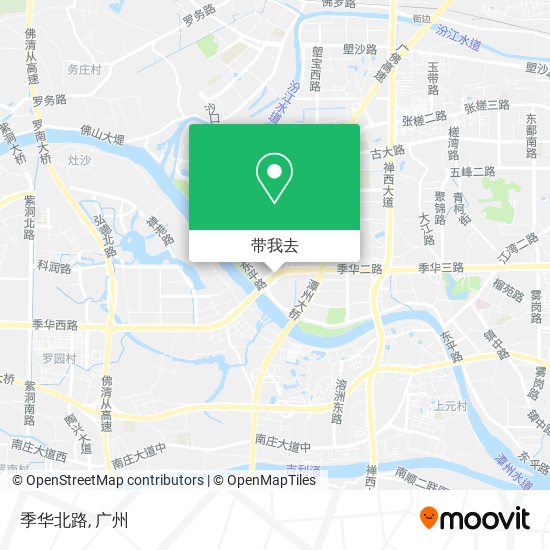 季华北路地图