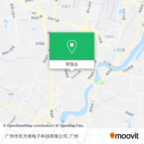 广州市长方体电子科技有限公司地图