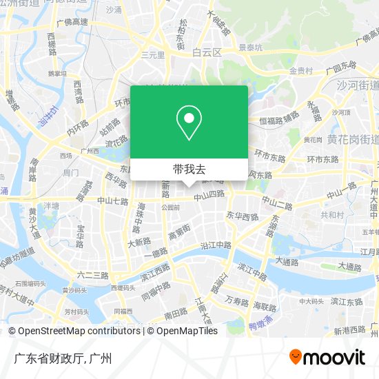 广东省财政厅地图
