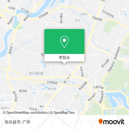 加乐超市地图