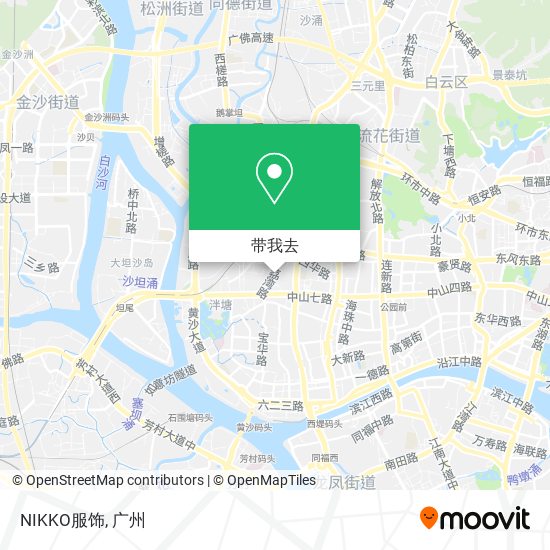 NIKKO服饰地图