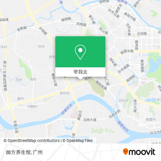 御方养生馆地图
