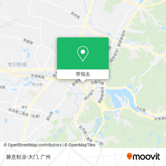 勝意鞋业-大门地图