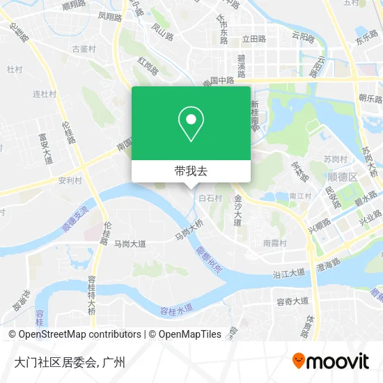 大门社区居委会地图