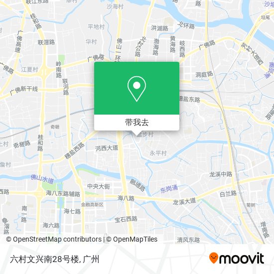 六村文兴南28号楼地图