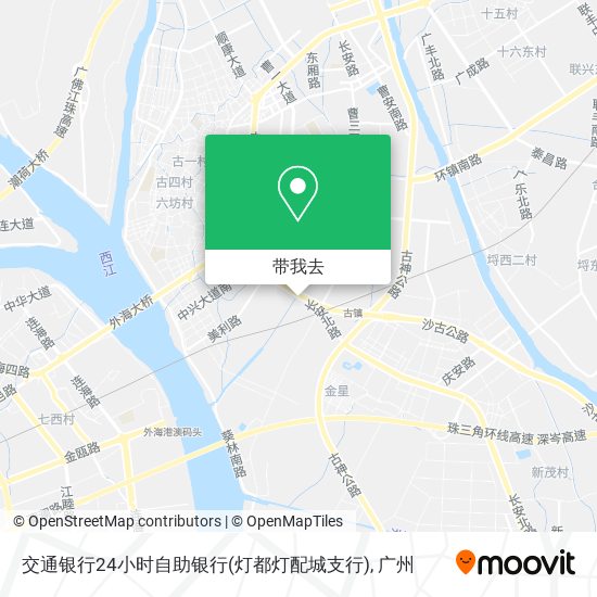 交通银行24小时自助银行(灯都灯配城支行)地图
