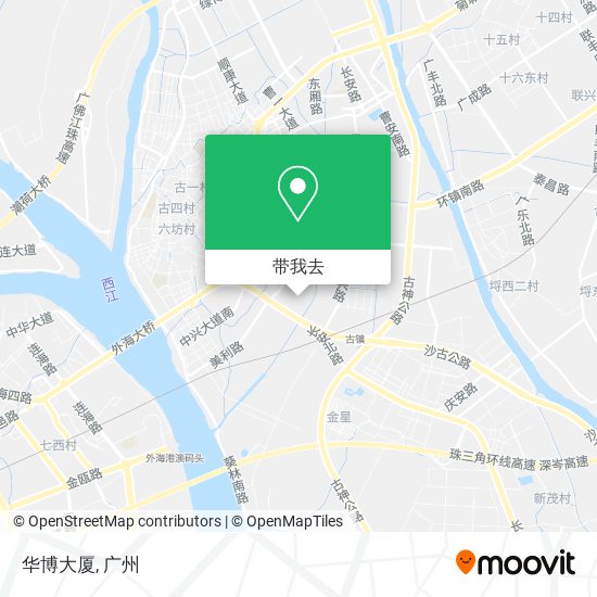 华博大厦地图