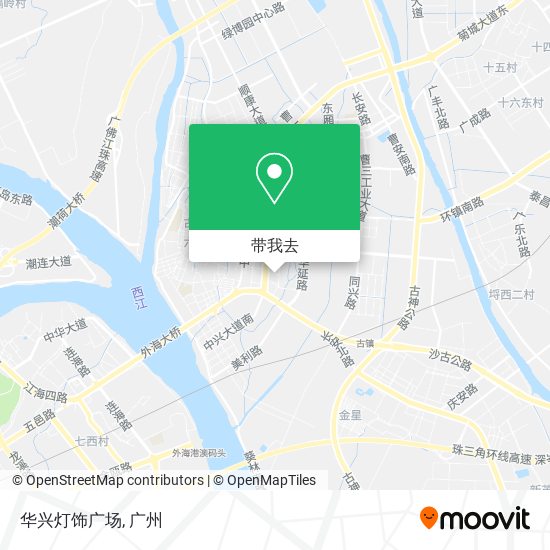 华兴灯饰广场地图