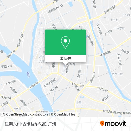 星期六(中古镇益华S店)地图