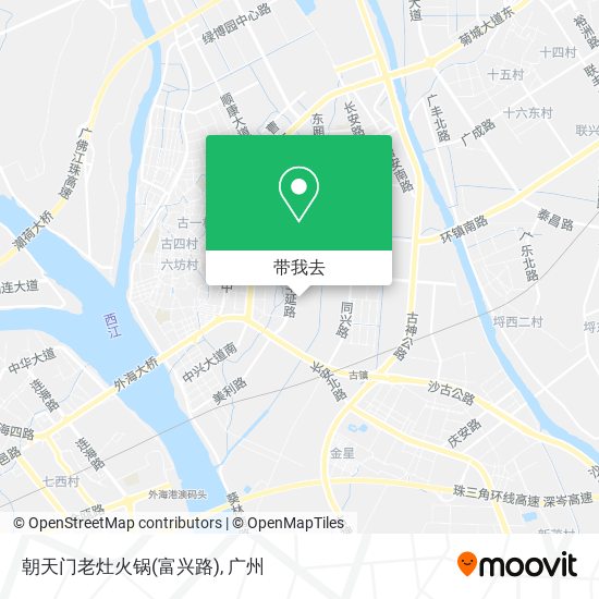 朝天门老灶火锅(富兴路)地图