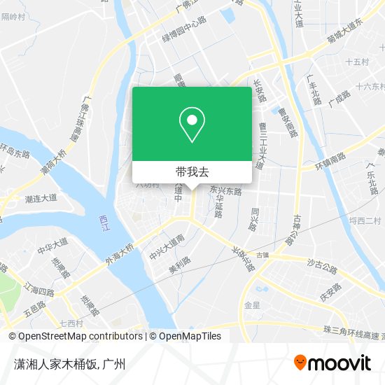 潇湘人家木桶饭地图