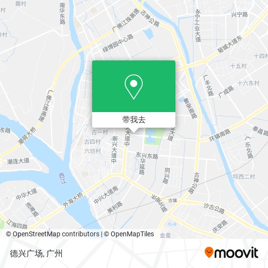 德兴广场地图