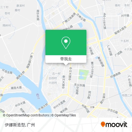 伊娜斯造型地图