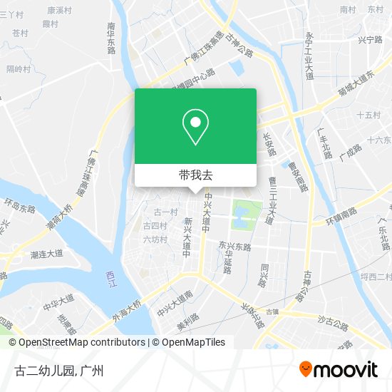 古二幼儿园地图