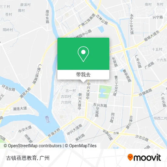 古镇蓓恩教育地图