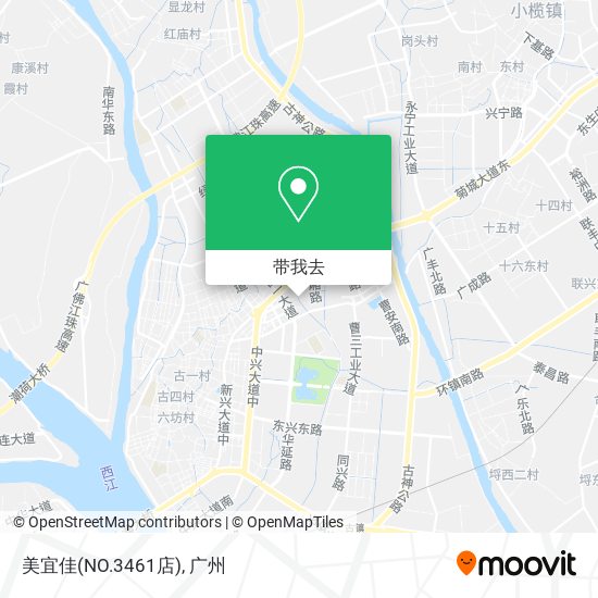 美宜佳(NO.3461店)地图