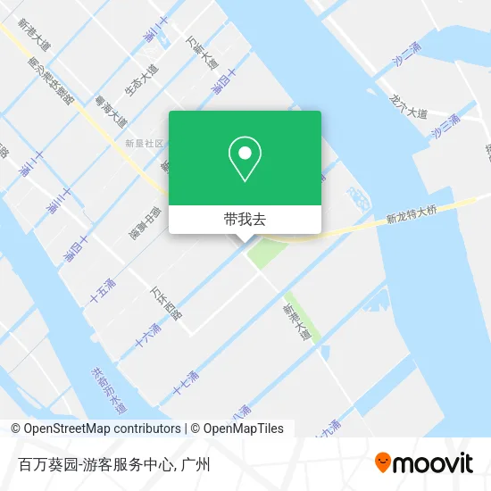 百万葵园-游客服务中心地图