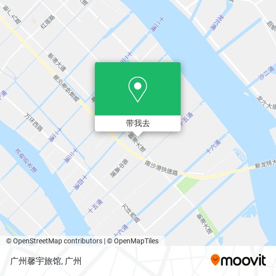 广州馨宇旅馆地图