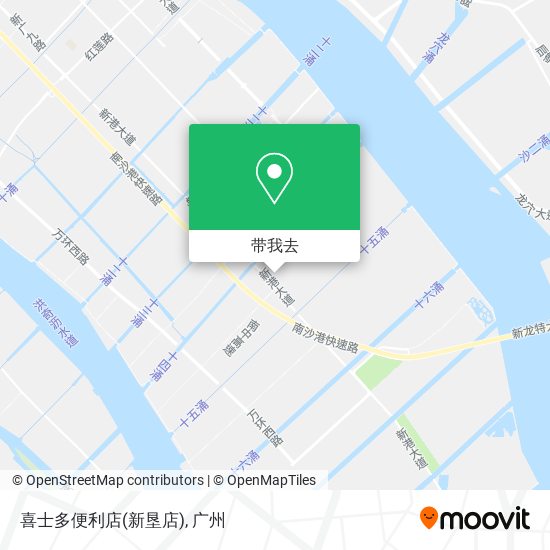 喜士多便利店(新垦店)地图