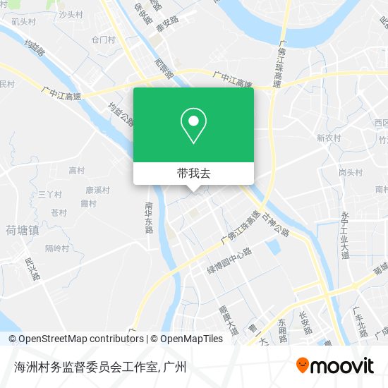 海洲村务监督委员会工作室地图