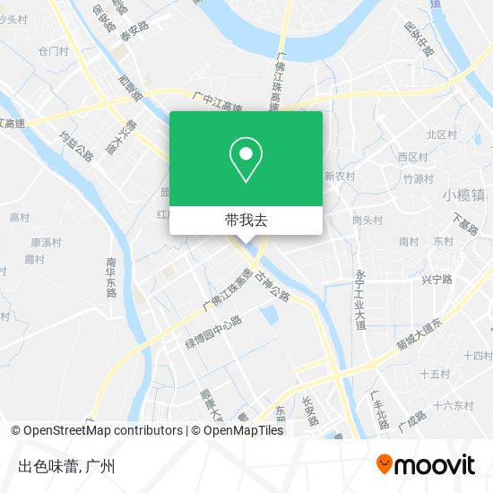出色味蕾地图