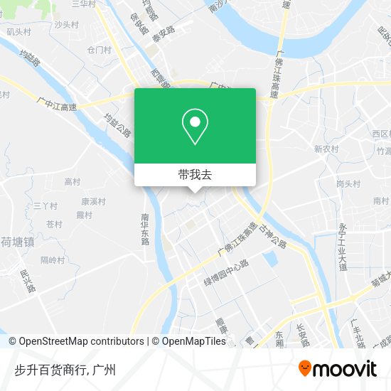 步升百货商行地图