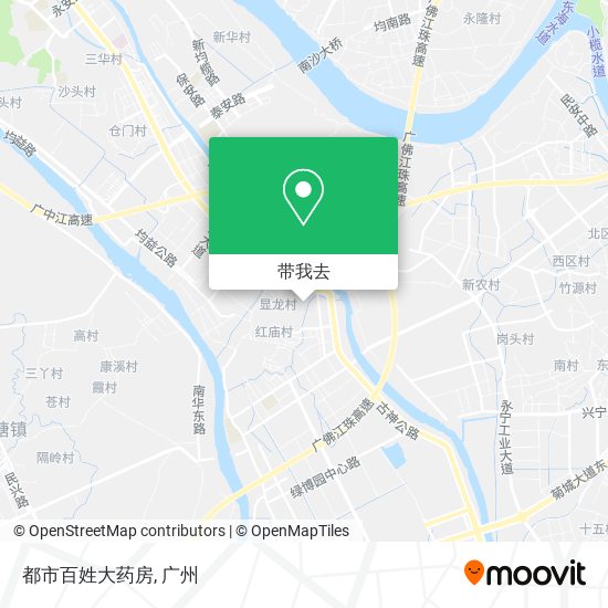 都市百姓大药房地图