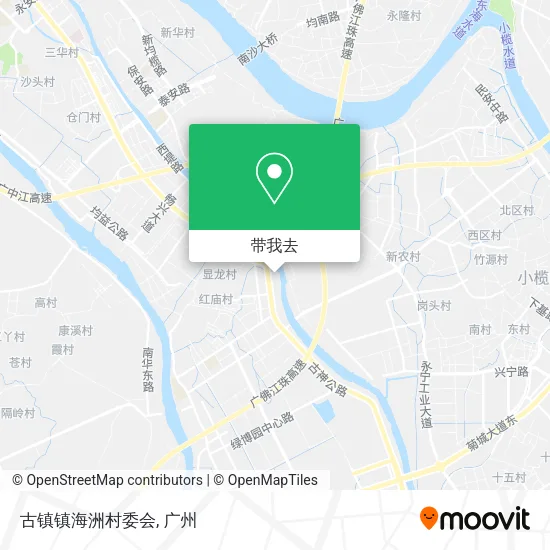 古镇镇海洲村委会地图